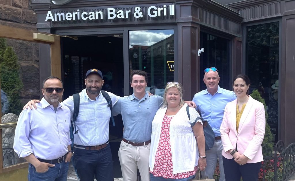 NWN Marketing Team with CEO Jim Sullivan